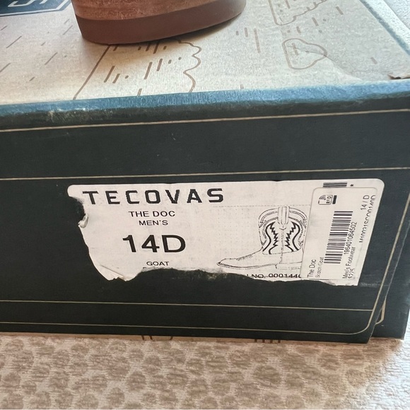 Tecovas The Doc in Scotch Goat Size 14D - Picture 6 of 7